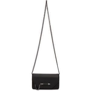 Mackage Zoey-C leather envelope clutch/crossbody with metal chain